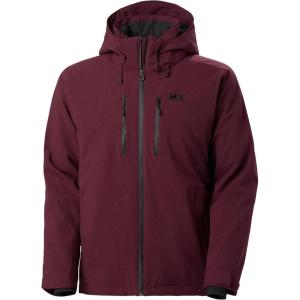 Helly-Hansen Juniper 3.0 Ski Jacket – Waterproof Winter Jacket for Men – Adjustable Hood(658 Hickory)