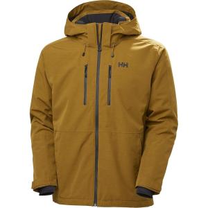 Helly-Hansen Juniper 3.0 Ski Jacket – Waterproof Winter Jacket for Men – Adjustable Hood(712 Cumin)