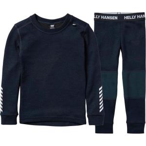Helly-Hansen Kids Unisex LIFA Merino Set(597 Navy)