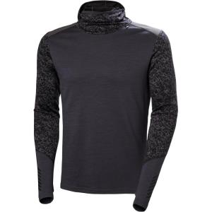 Helly-Hansen Lifa Merino Midweight Hoodie – Men’s Merino Wool Base Layer, Thermal Top for Ski, Snowboard, Hiking, Camping(660 Black Grape)