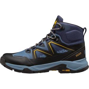 Helly-Hansen Men’s Cascade Mid Helly Tech Waterproof Breathable Lightweight Hiking Boots(625 Blue Fog/Phantom)
