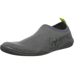 Helly-Hansen Mens Crest Watermoc Sailing Watersports Shoes, Light-Weight, Breathable, Multiple Colors(Charcoal Ebony Azid Light)