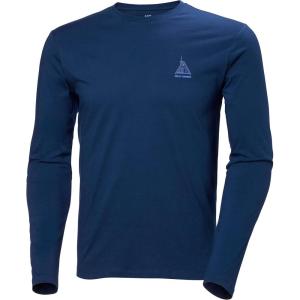 Helly-Hansen Mens F2F Organic Cotton Ls Tee(584 Ocean)