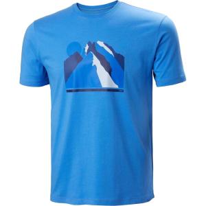 Helly-Hansen Mens F2F Organic Cotton Tee 2.0(554 Ultra Blue)