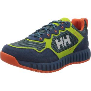 Helly-Hansen Mens Monashee ULLR Low HT Sneaker(603 North Sea Blue/Azid Lime/Bright Orange)