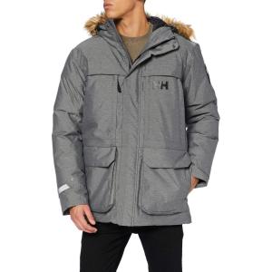 Helly-Hansen Men’s Nordsjo Waterproof Windproof Breathable Parka Jacket(949 Grey Melange)
