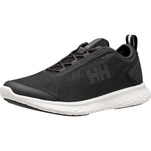Helly-Hansen Mens Supalight Medley Breathable Sailing Watersports Shoes(991 Black/Off White)