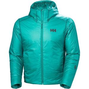 Helly-Hansen Odin Everdown Hooded Jacket for Men – Premium Winter Coat, Insulated Athletic Shell Jackets, Outdoor Wear(466 Signal Green)