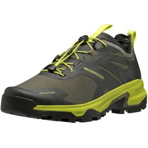 Helly-Hansen Ridgeflyer QL Men’s Hiking Shoes – Durable, Breathable Outdoor Footwear(482 Beluga/Utility Green)