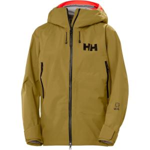 Helly-Hansen Sogn Shell Jacket for Women, Waterproof, Windproof, Breathable, Skiing-Jackets, Lightweight, Adjustable Fit(787 Lynx)