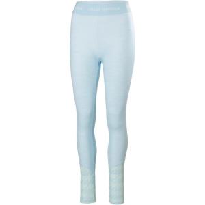 Helly-Hansen Women’s LIFA Merino Midweight Graphic Base Layer Pants(537 Barely Blue)