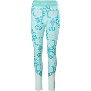 Helly-Hansen Women’s LIFA Merino Midweight Graphic Base Layer Pants(562 Icicle Nordic)