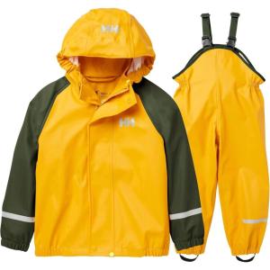 Helly-Hansen unisex-child Helly Hansen Kid’s New Bergen Pu Rainset(345 Essential Yellow)