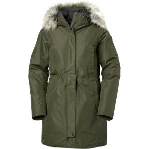 Helly-Hansen womens Helly Hansen Senja Parka(431 Utility Green)