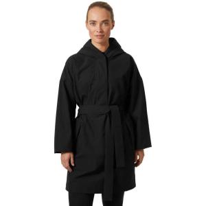 Helly-Hansen womens Lilja Belted Poncho(Black)