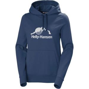 Helly-Hansen womens Nord Graphic Pullover Hoodie(585 Ocean)