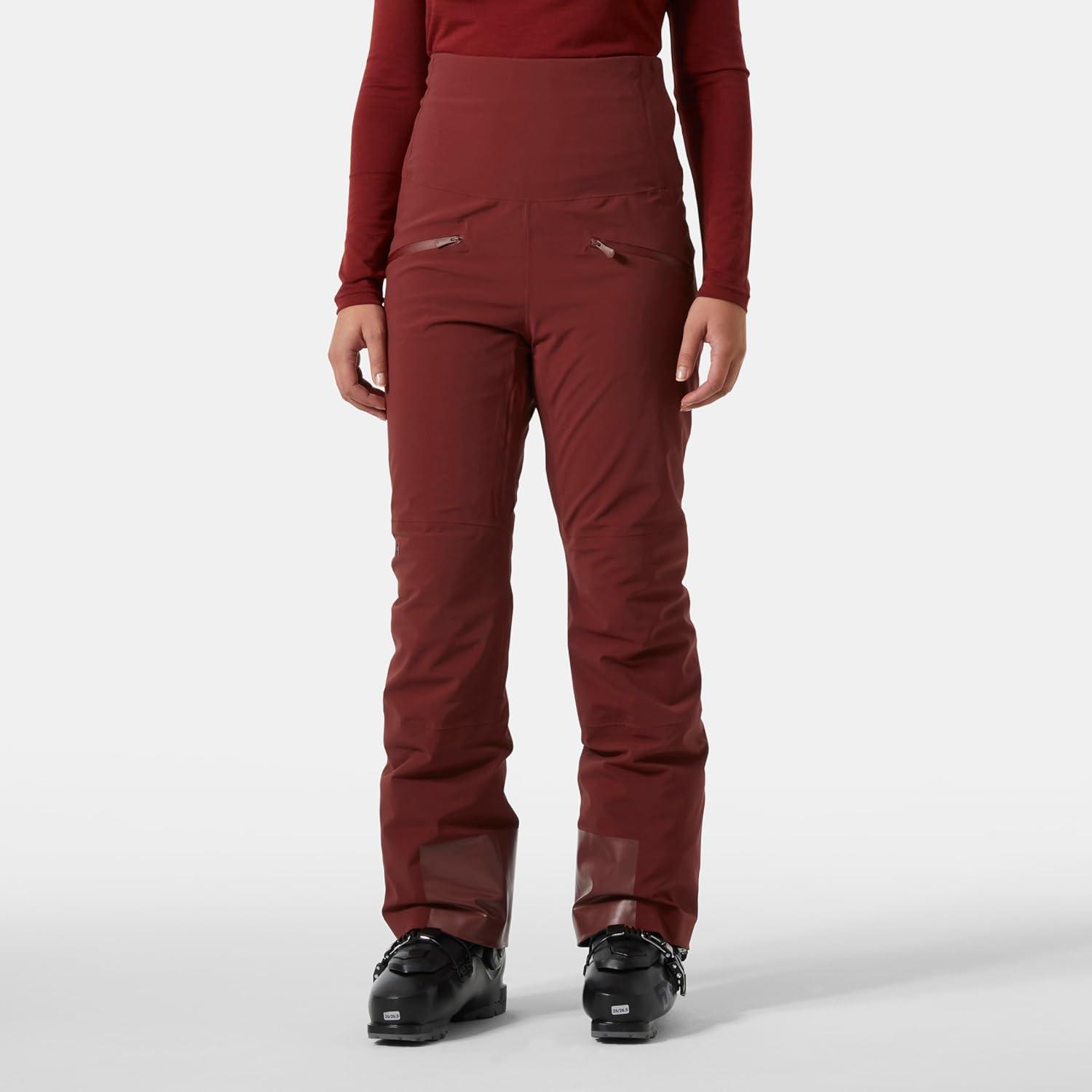 imageHellyHansen Alphelia HI WAIST INS PANT Womens Waterproof Breathable Ski Pants180 Mars Red