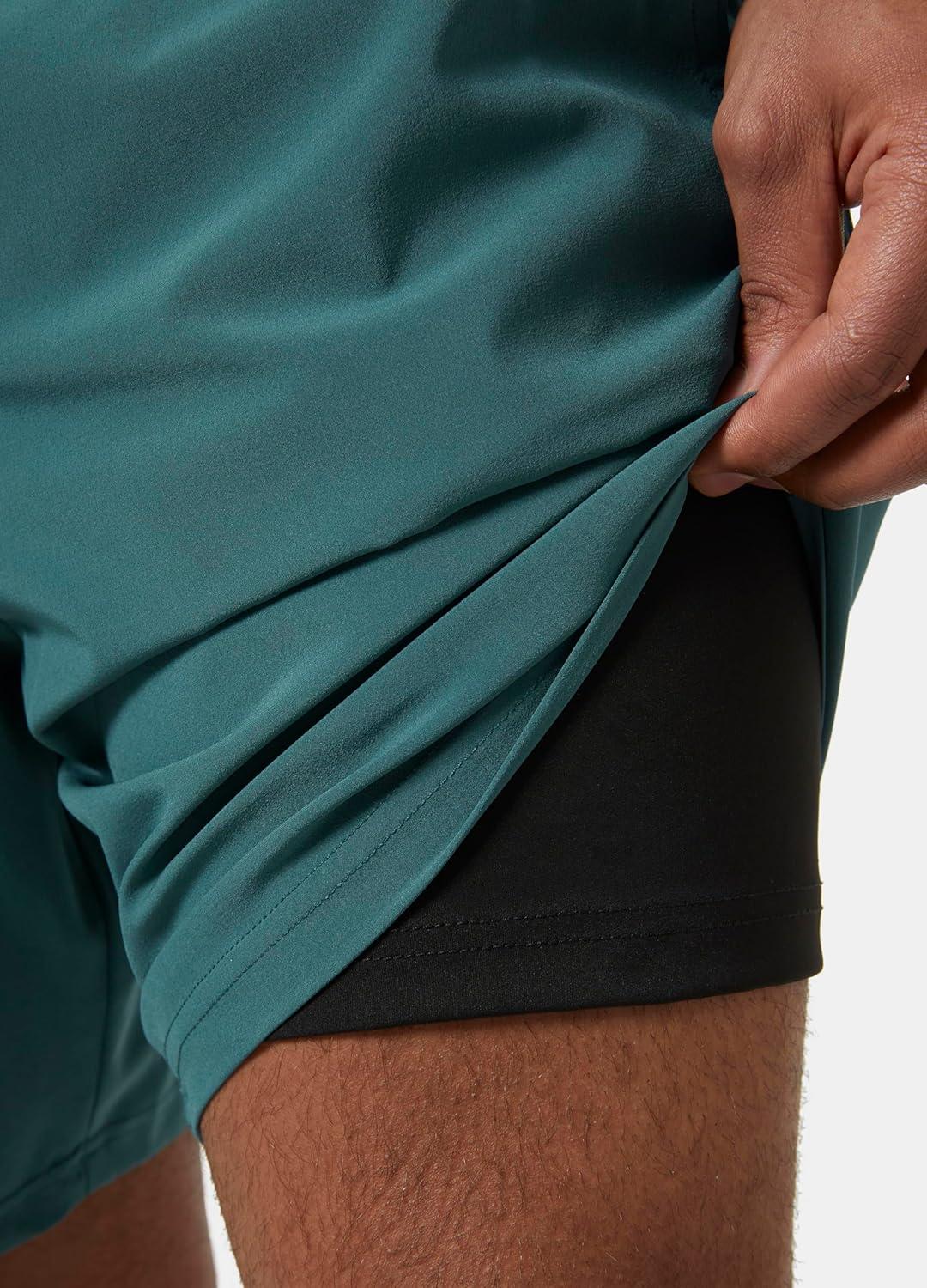 imageHellyHansen Mens Stretch Woven Shorts 20453 Dark Creek