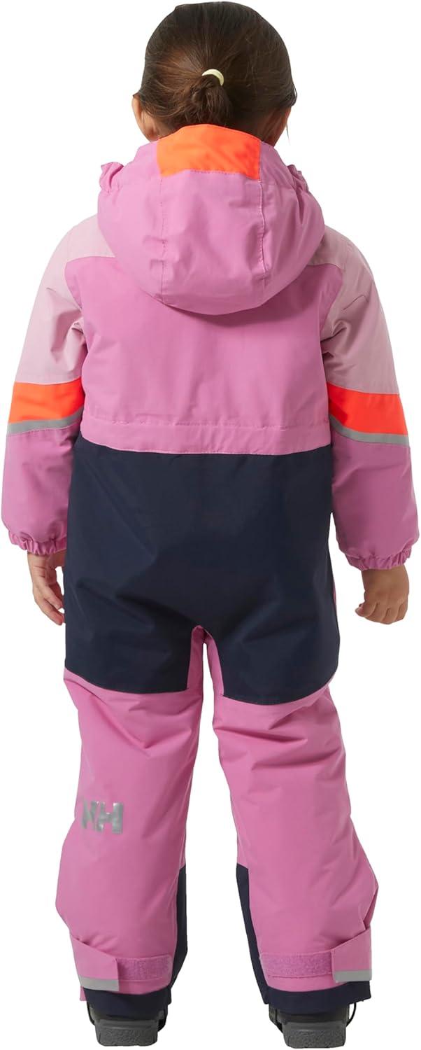 imageHellyHansen Rider 30 Insulated Suit Kids Unisex Thermal Snowsuit for Winter Adventures Waterproof and Breathable Design089 Meta Pink