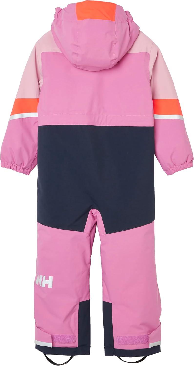 imageHellyHansen Rider 30 Insulated Suit Kids Unisex Thermal Snowsuit for Winter Adventures Waterproof and Breathable Design089 Meta Pink