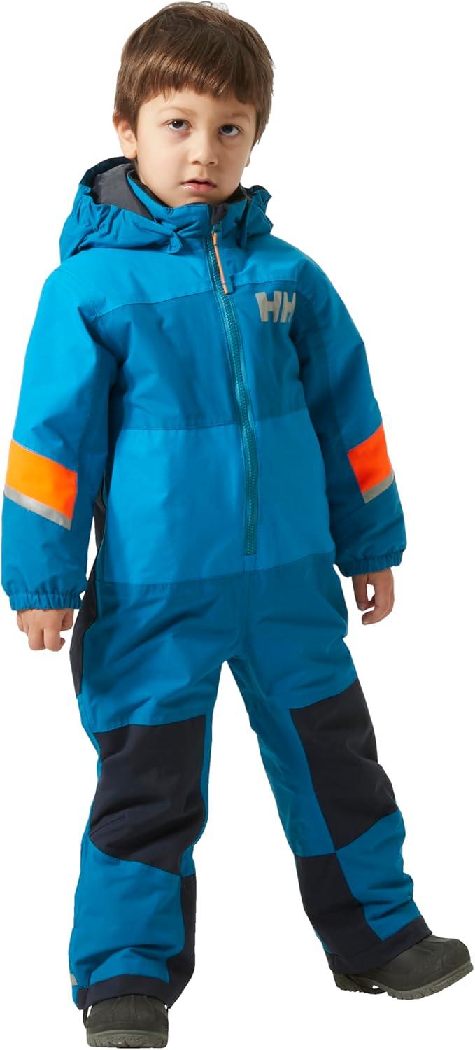 imageHellyHansen Rider 30 Insulated Suit Kids Unisex Thermal Snowsuit for Winter Adventures Waterproof and Breathable Design540 Cerulean Blue