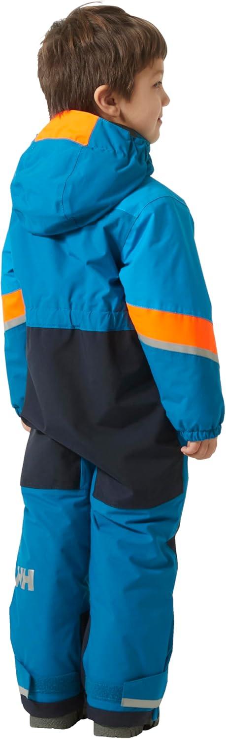imageHellyHansen Rider 30 Insulated Suit Kids Unisex Thermal Snowsuit for Winter Adventures Waterproof and Breathable Design540 Cerulean Blue