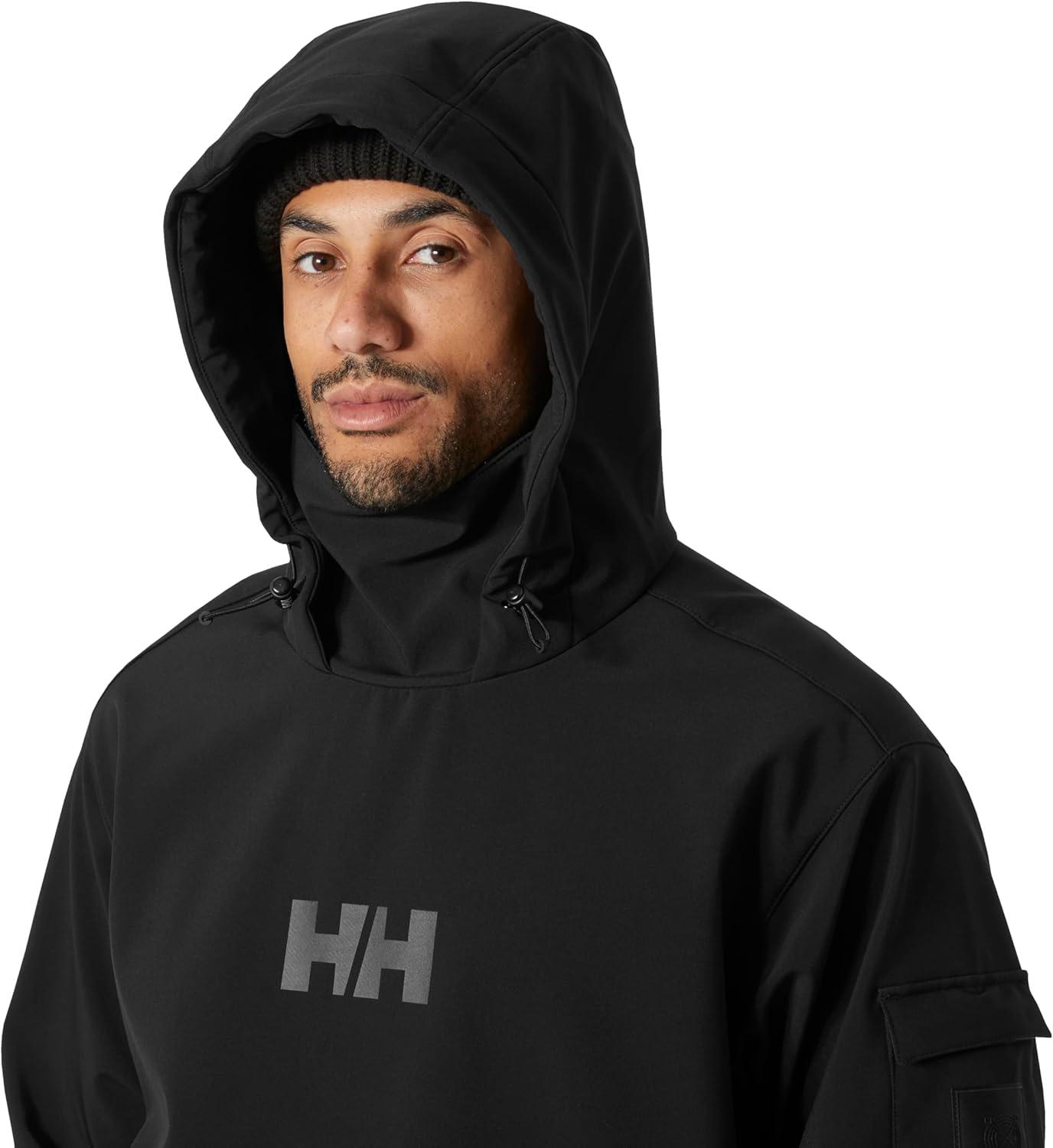 imageHellyHansen Ullr D Ridable Hoodie Unisex Sweatshirt AthleticHoodies Lightweight Breathable Outdoor Adventure Wear990 Black