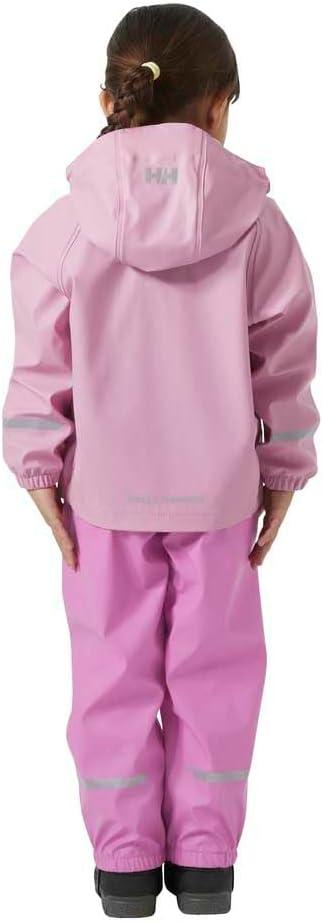 imageHellyHansen Unisex Kids Bergen 20 Pu Rainset089 Meta Pink