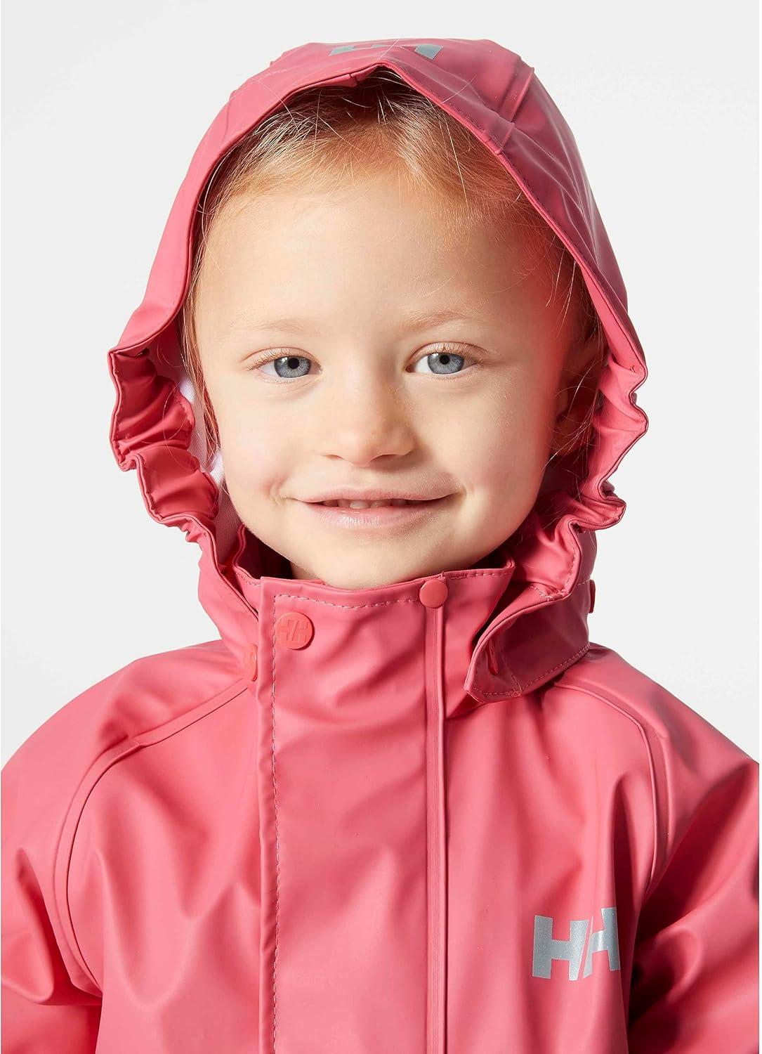 imageHellyHansen Unisex Kids Bergen 20 Pu Rainset101 Poppy Red