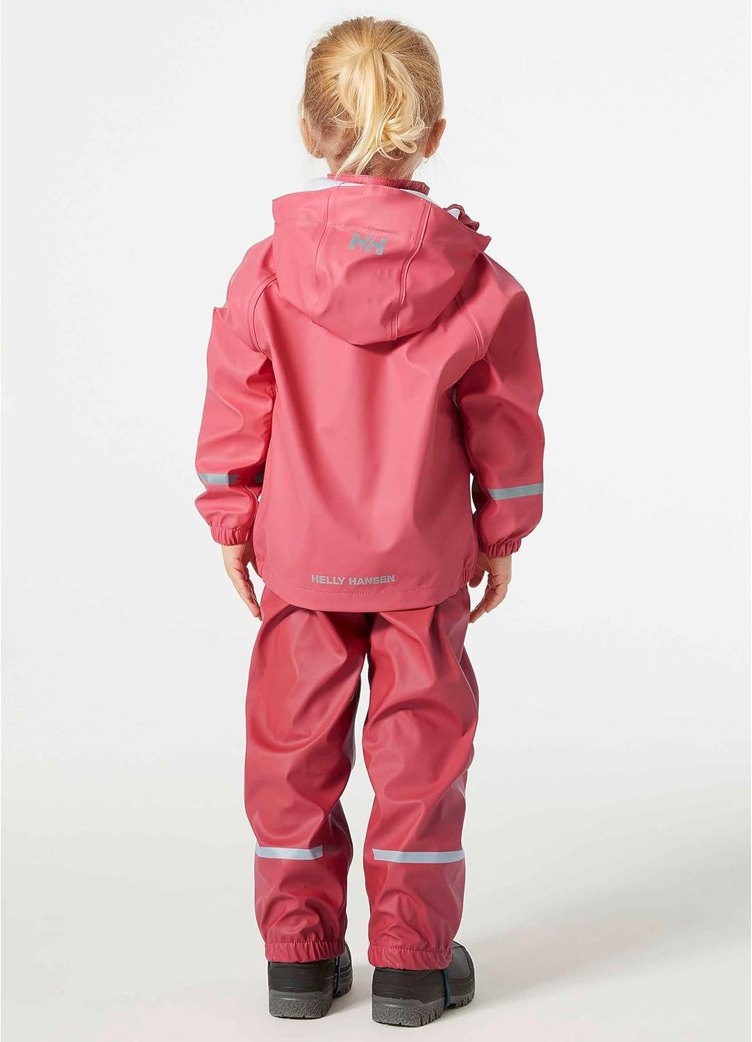 imageHellyHansen Unisex Kids Bergen 20 Pu Rainset101 Poppy Red