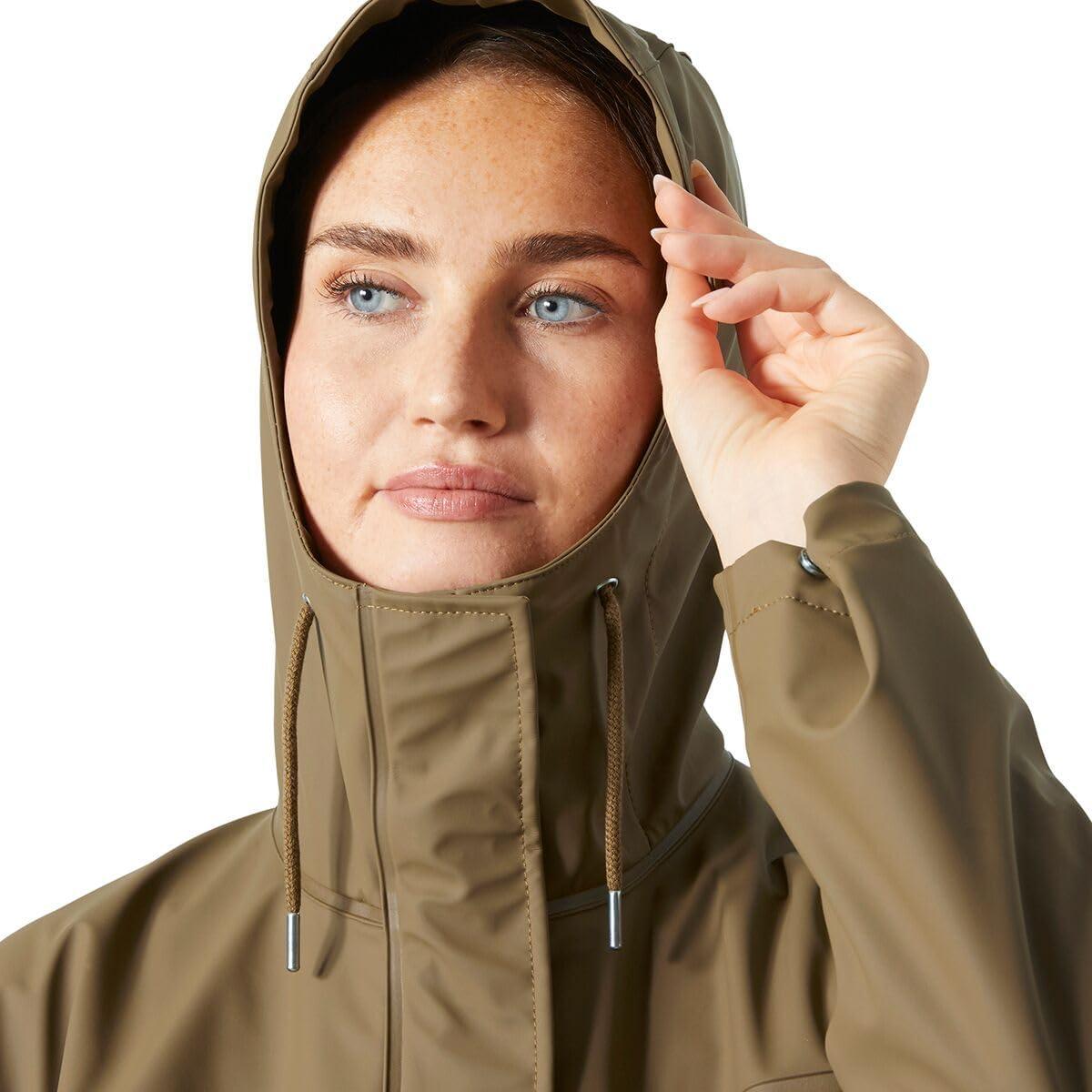 imageHellyHansen womens Moss Rain Coat718 Sepia