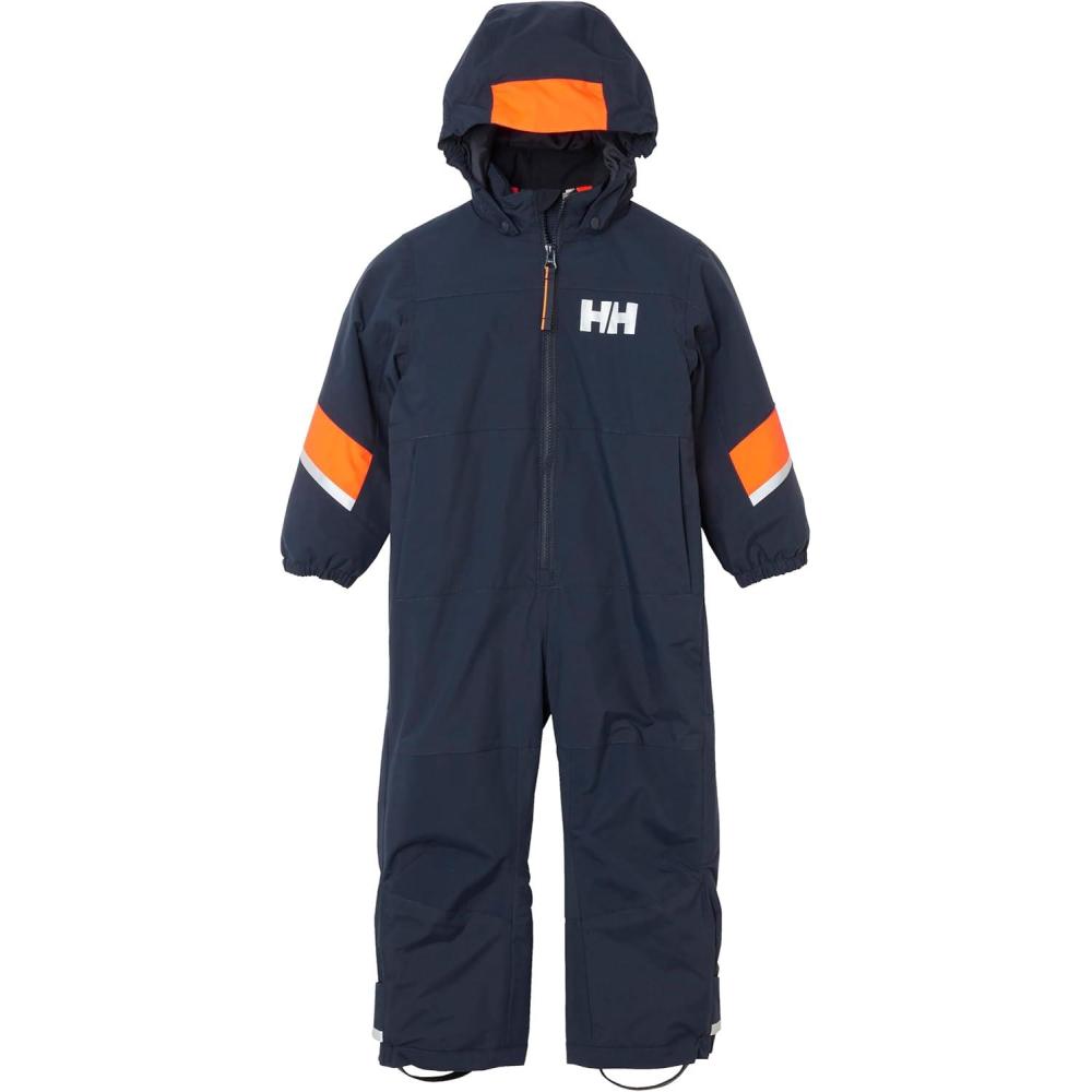 imageHellyHansen Rider 30 Insulated Suit Kids Unisex Thermal Snowsuit for Winter Adventures Waterproof and Breathable Design597 Navy
