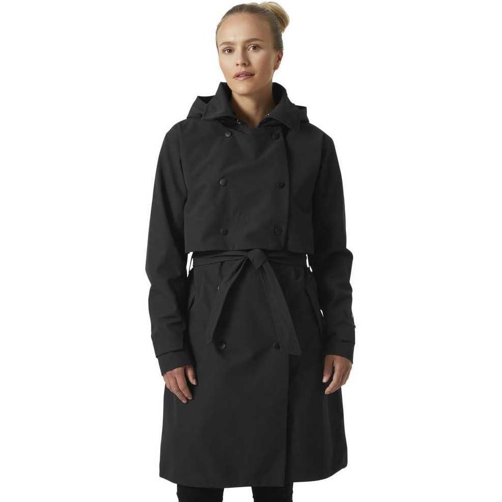 imageHellyHansen womens Jane Trench990 Black