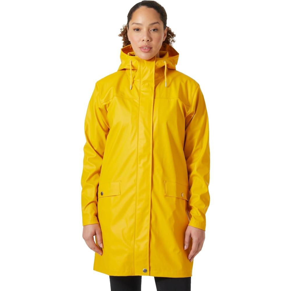 imageHellyHansen womens Moss Rain Coat344 Essential Yellow
