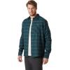 Helly-Hansen Aker Flannel Long Sleeve Shirt for Men – Classic, Soft & Durable Plaid Shirt for Casual & Outdoor Wear(489 Cactus Sierra Plaid)