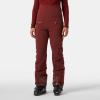 Helly-Hansen Alphelia HI WAIST INS PANT – Women’s Waterproof, Breathable Ski Pants(180 Mars Red)