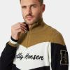 Helly-Hansen Apres Knitted Sweater – Men’s 90s Style Merino Wool Pullover, Soft Touch, Retro Aesthetic(990 Black)