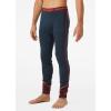 Helly-Hansen LIFA Merino Midweight Pant for Men, Track Pants with Non-Itch Fabric, 2-Layer Design, Flat Lock Seams, ZQ Wool(574 Midnight)