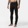 Helly-Hansen LIFA Merino Midweight Pant for Men, Track Pants with Non-Itch Fabric, 2-Layer Design, Flat Lock Seams, ZQ Wool(990 Black)