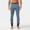 Helly-Hansen LIFA Merino Midweight Pant for Men, Track Pants with Non-Itch Fabric, 2-Layer Design, Flat Lock Seams, ZQ Wool(Blue)
