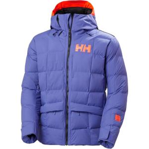 Helly-Hansen Emiko Ridable Puffy Jacket for Men, Versatile Athletic-Shell Coat with Windproof and Water-Resistant Features(690 Ultra Violet)