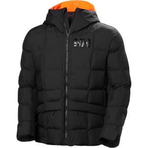 Helly-Hansen Emiko Ridable Puffy Jacket for Men, Versatile Athletic-Shell Coat with Windproof and Water-Resistant Features(990 Black)