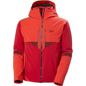 Helly-Hansen Kvitfjell Race Ins Jacket: Men’s Skiing Jacket with HELLY TECH, 4-Way Stretch, Articulated Sleeves, Waterproof(162 Red)
