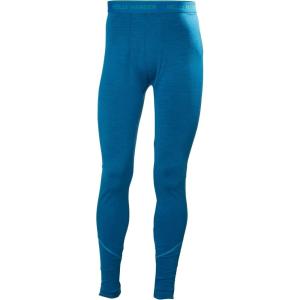 Helly-Hansen LIFA Merino Midweight Pant for Men, Track Pants with Non-Itch Fabric, 2-Layer Design, Flat Lock Seams, ZQ Wool(540 Cerulean Blue)