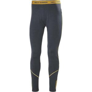 Helly-Hansen LIFA Merino Midweight Pant for Men, Track Pants with Non-Itch Fabric, 2-Layer Design, Flat Lock Seams, ZQ Wool(983 Slate)