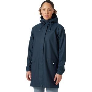 Helly-Hansen womens Moss Rain Coat(597 Navy)