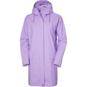 Helly-Hansen womens Moss Rain Coat(699 Heather)
