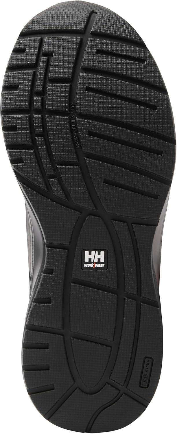 imageHellyHansen Barcode Low EH Work Shoes Lightweight SlipResistant Sneaker Cushioned Midsole ampamp Breathable Shoe Uppers990 Black