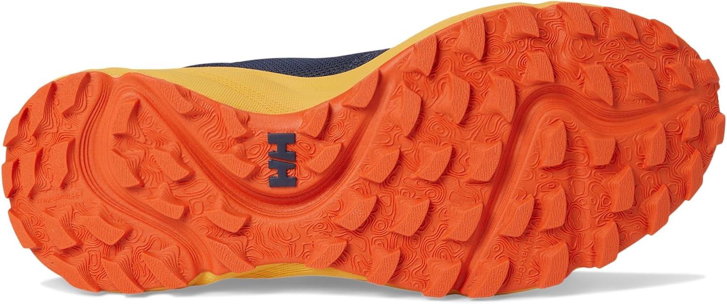 imageHellyHansen Mens Featherswift 2 TR Running Shoes Lightweight Breathable HighPerformance Trail Sneakers597 NavyGolden Glow