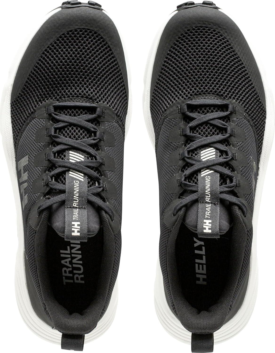 imageHellyHansen Mens Featherswift 2 TR Running Shoes Lightweight Breathable HighPerformance Trail Sneakers990 BlackOff White